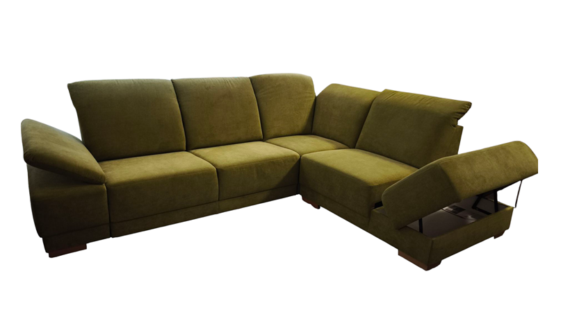 NELA sedačka 2F/ s rozkladom+ROH+KR+TAB-úl.priestor Strana pravá - Image 2